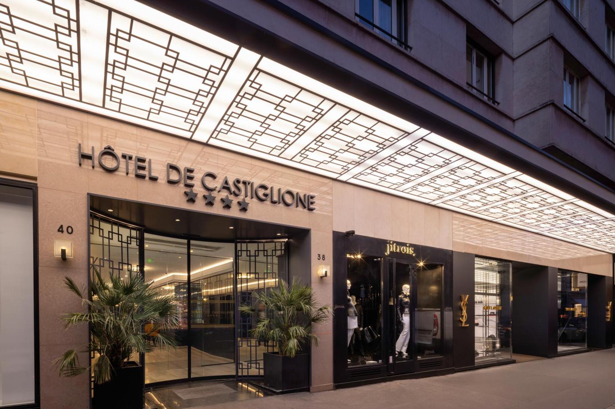 Hotel De Castiglione Paris Exteriör bild